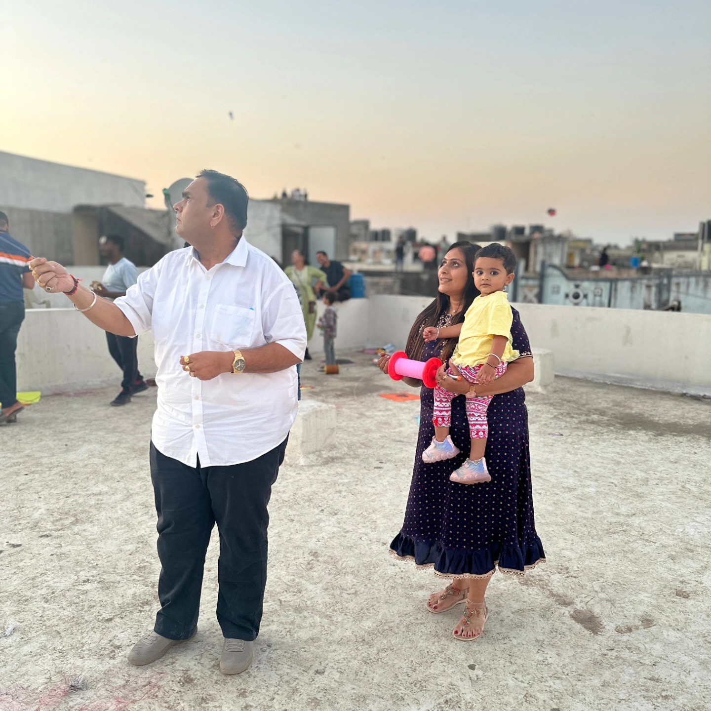 તા.૧૪/૦૧/૨૦૨૪ ઉત્તરાયણ પર્વની પરિવાર સાથે હર્ષોલ્લાસથી ઊજવણી કરી.